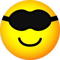 Slaap masker emoticon